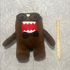 Domo nerd with glasses 12” plush